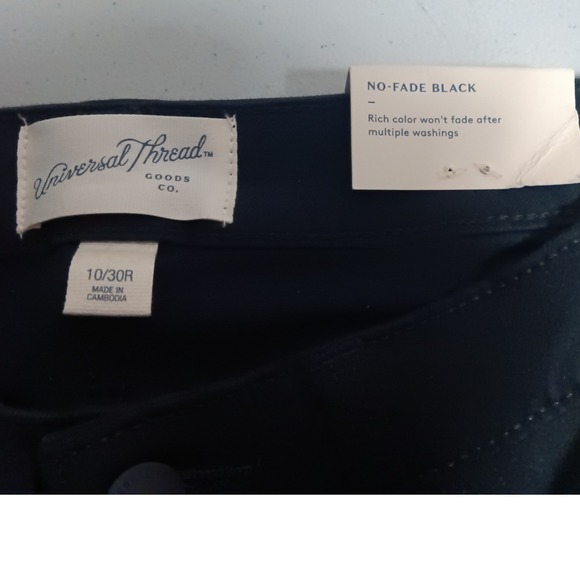 Universal Threads Women's Mid Rise Curvy Skinny Jeans Black Size 10 REG - Picture 5 of 10